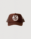 "I  AM FREE” SNAPBACK - BROWN